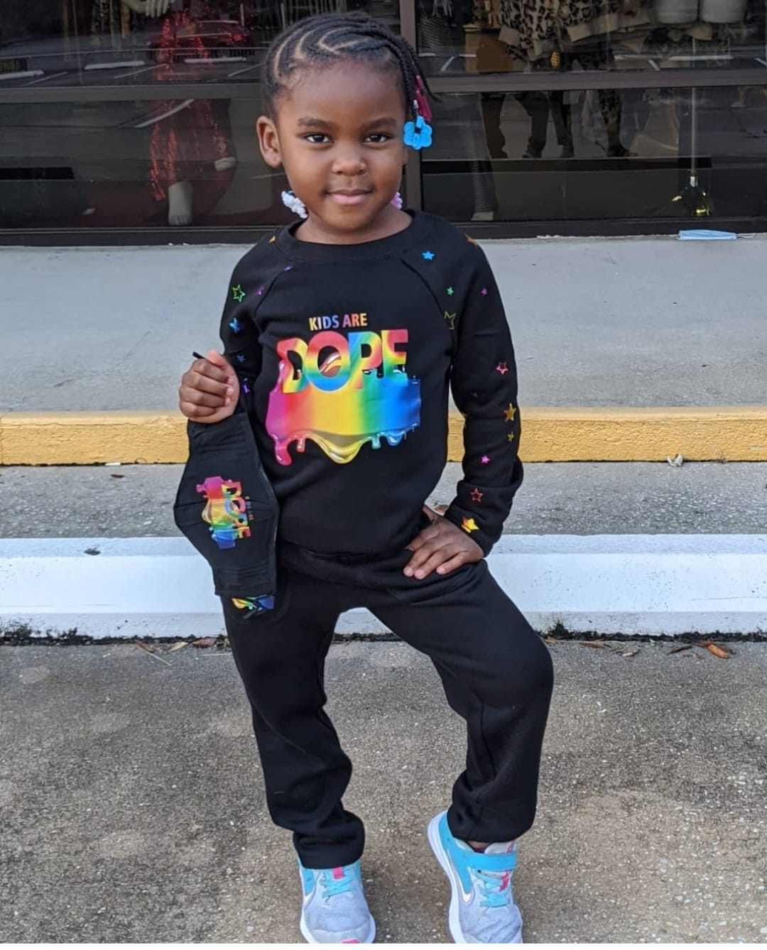 KIDS ARE DOPE SWEAT SUITS