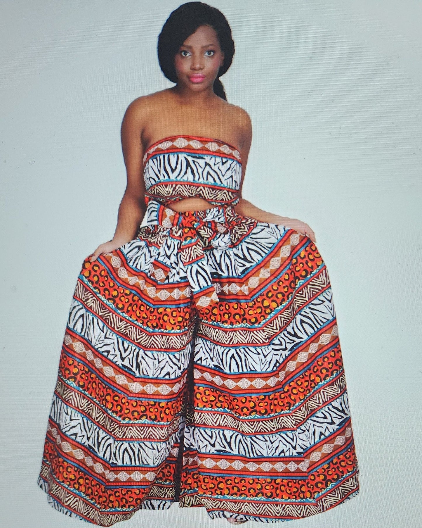 ZEBRA PRINT PALAZZO PANTS