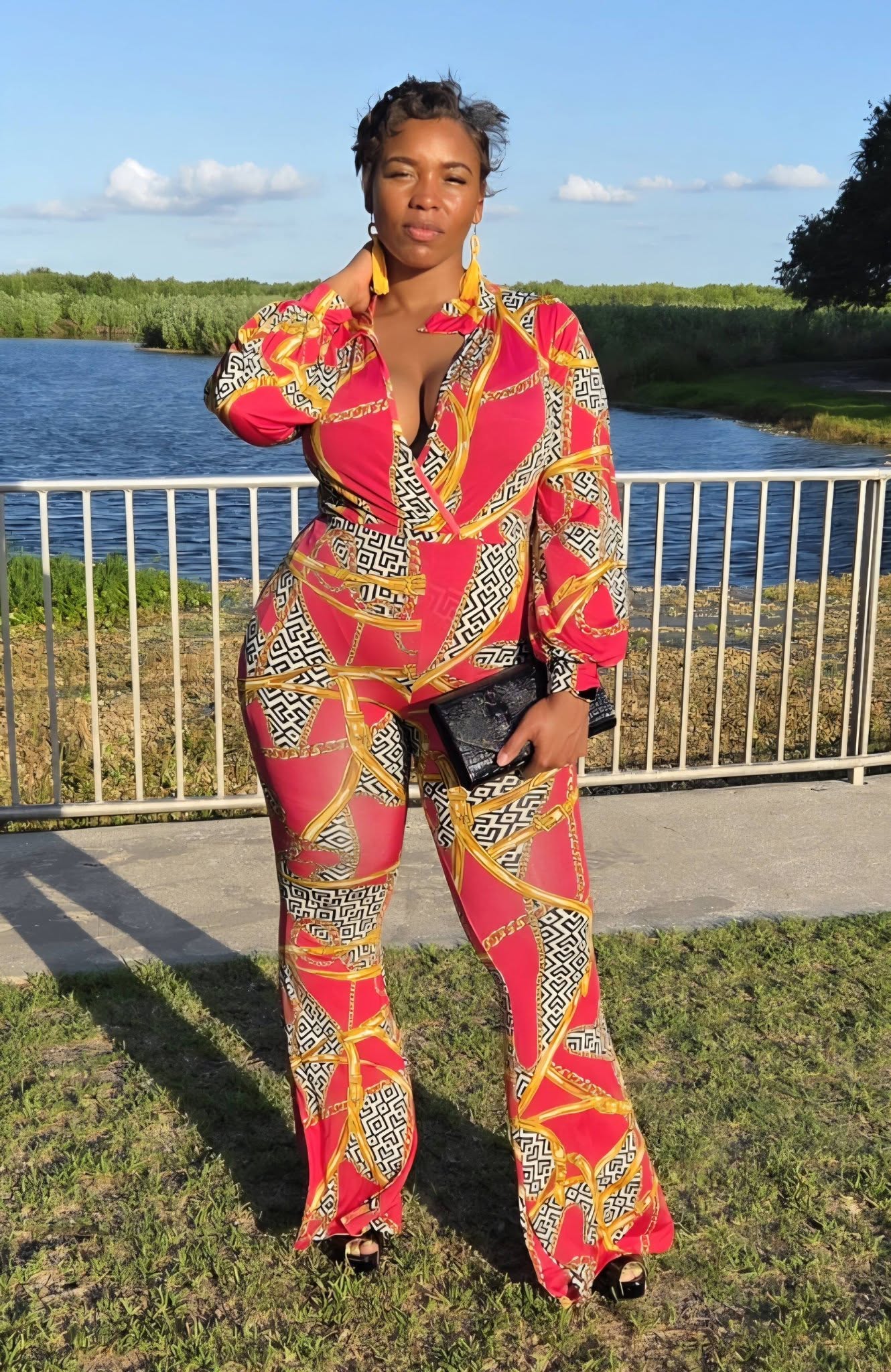 2-PIECE INFINITI PALAZZO PANT SET
