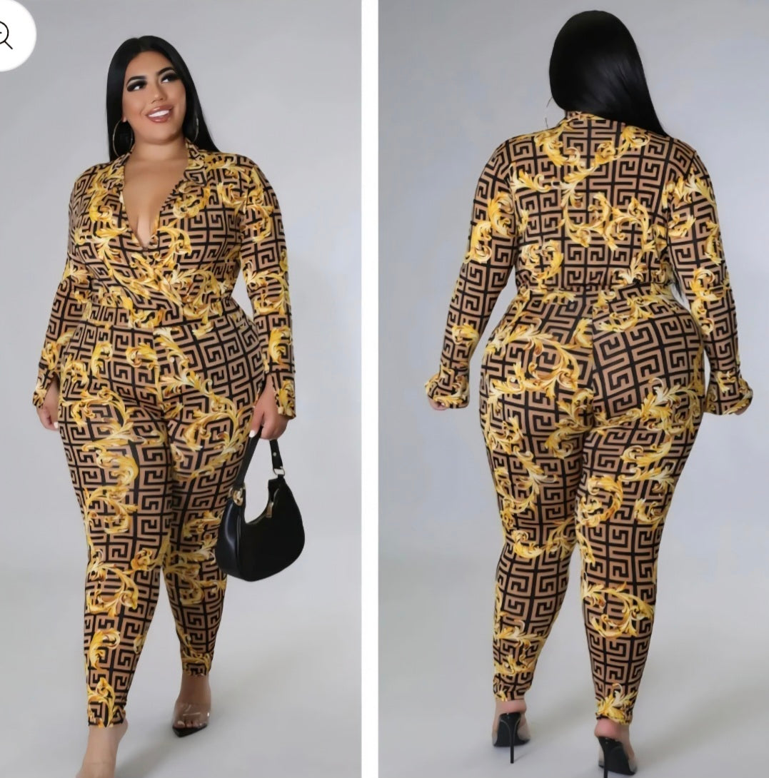 2-PIECE VERSACE PANT SET