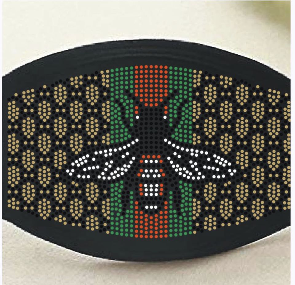 BUMBLE BEE BLING MASK