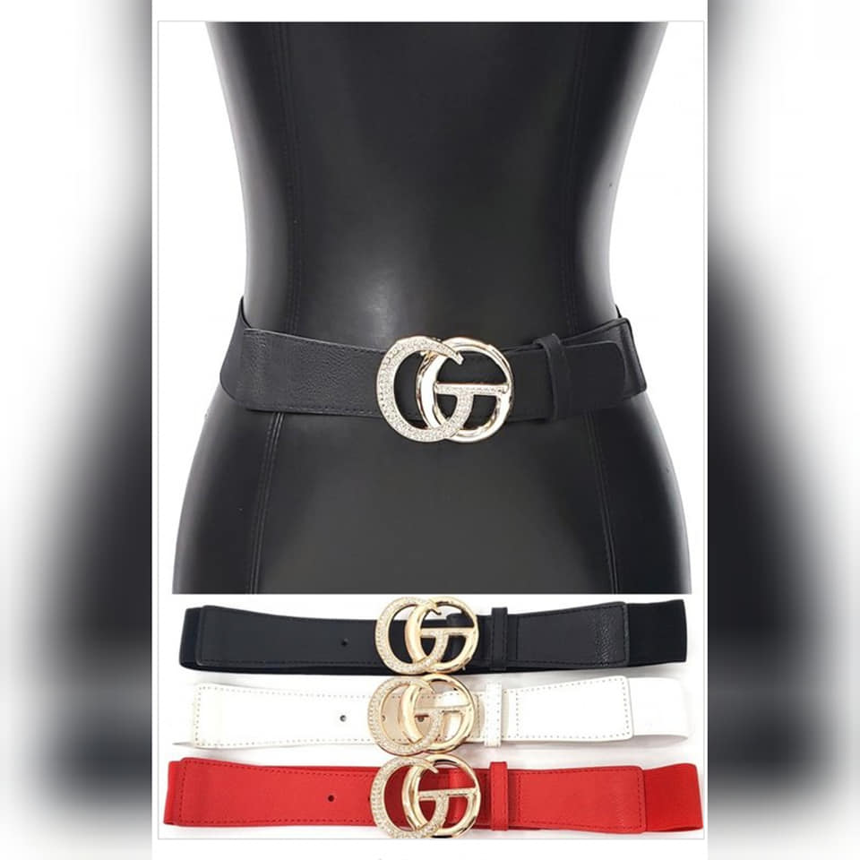 DESIGNER INSPIRED RHINESTONE BELT