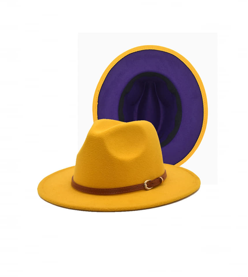 WIDE BRIM FEDORA HATS