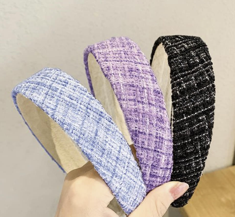 PLAID HEADBAND
