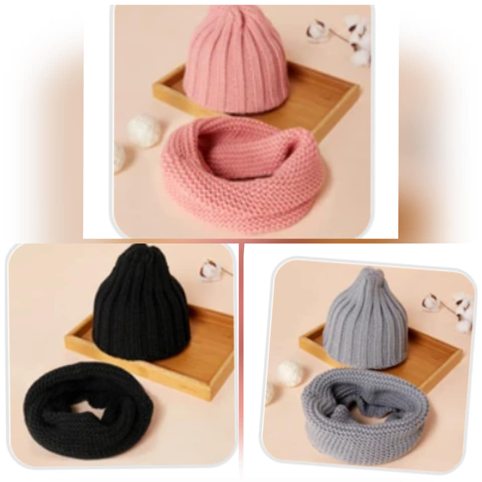 2-PIECE HAT & SCARF SET