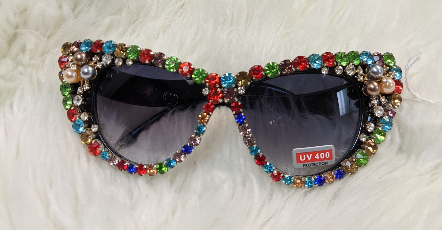 RHINESTONE FASHION SUNGLASSES