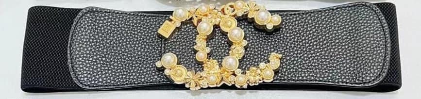 DESIGNER INSPIRED PEARL BELT (CC)