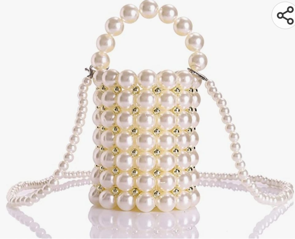 PEARL BUCKET BAG