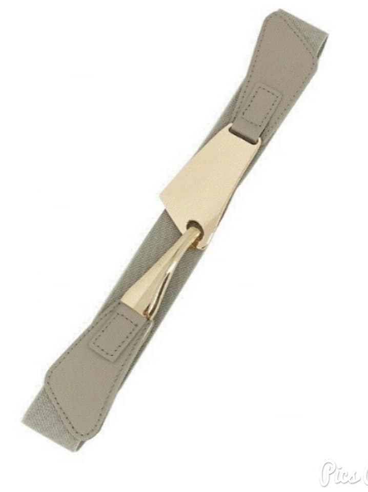 GOLD BUCKLE ELASTIC BELT