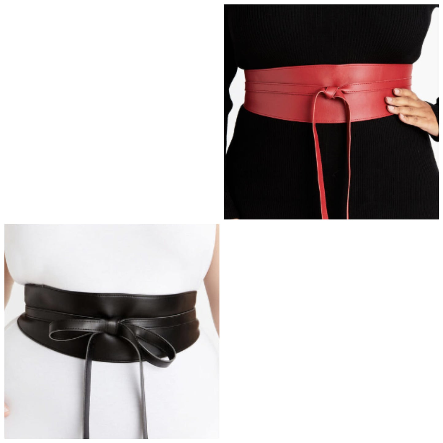LEATHER WRAP AROUND BELT (PLUS SIZE)