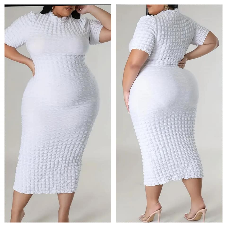 POPCORN BODYCON DRESS