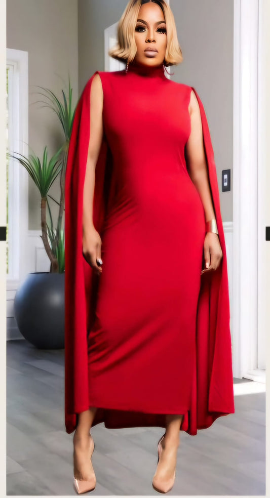 CAPE DRESS
