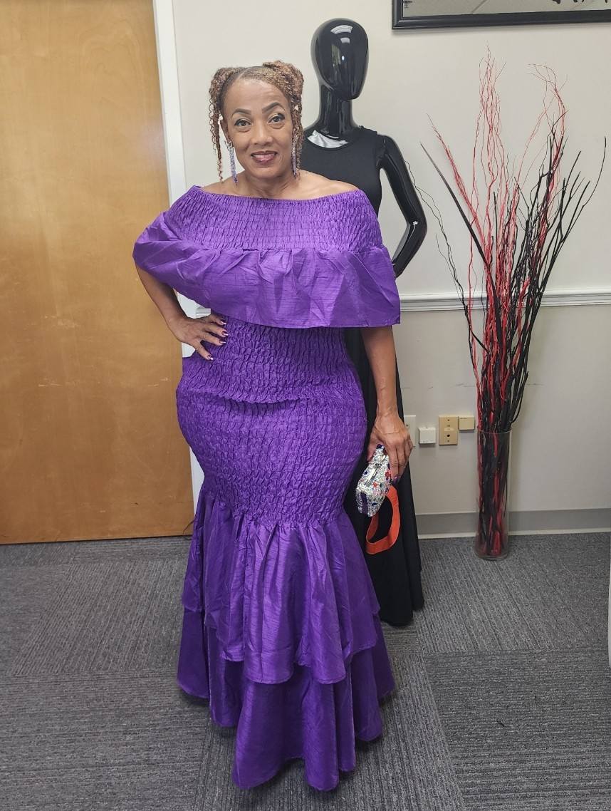 OFF SHOULDER MAXI DRESS  (SMALL-3X)