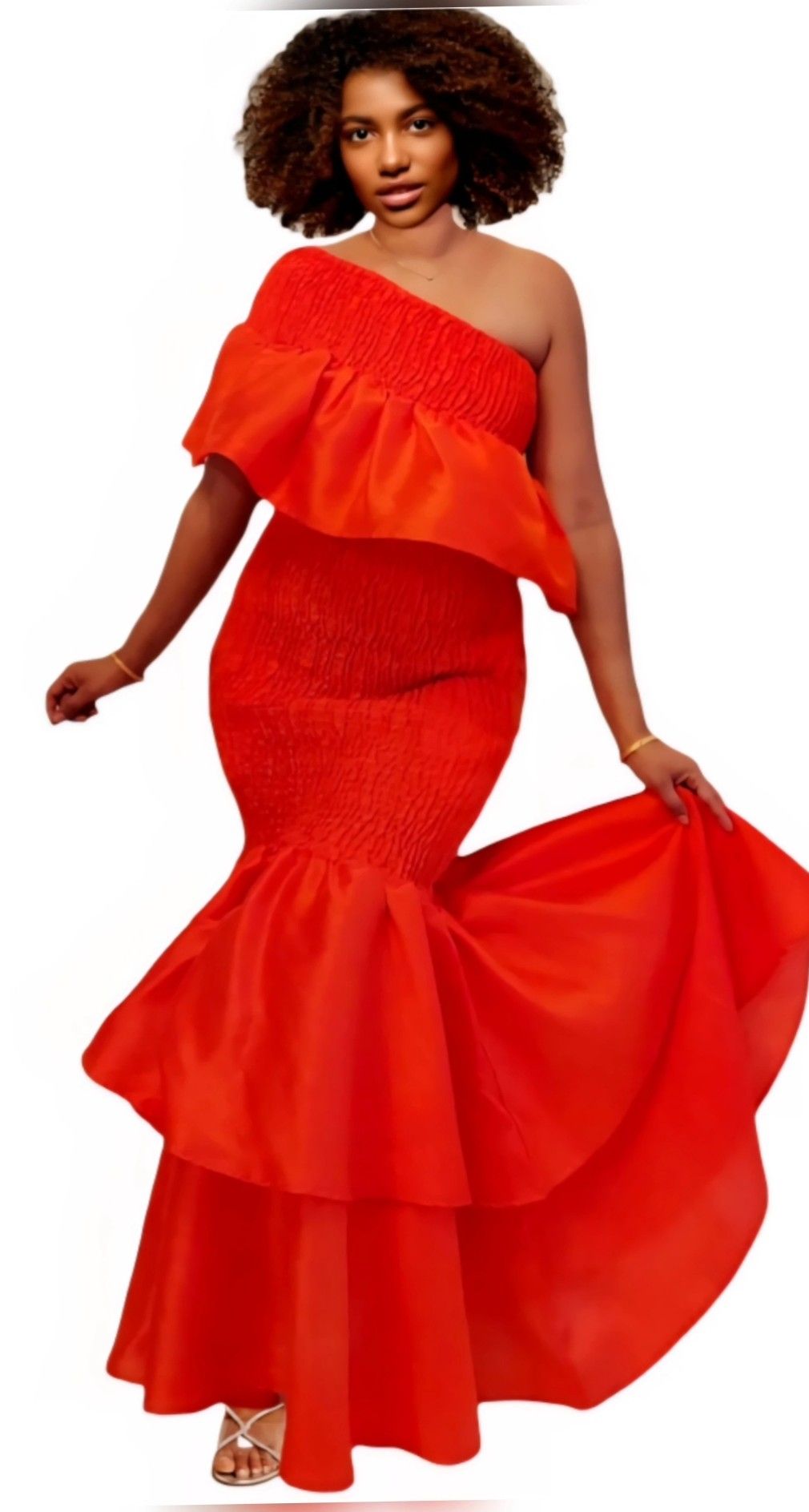 OFF SHOULDER MAXI DRESS  (SMALL-3X)