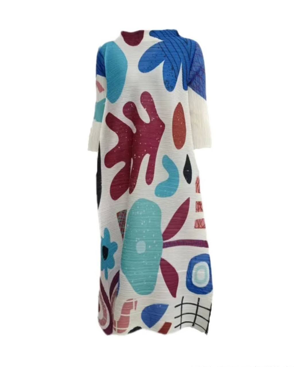 SPOT MULTI-COLOR BOUNCE DRESS (FITS- SMALL-3X