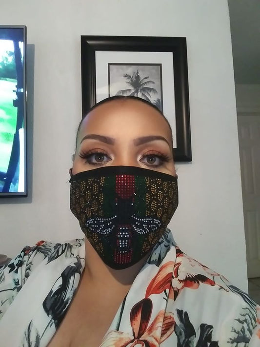 BUMBLE BEE BLING MASK