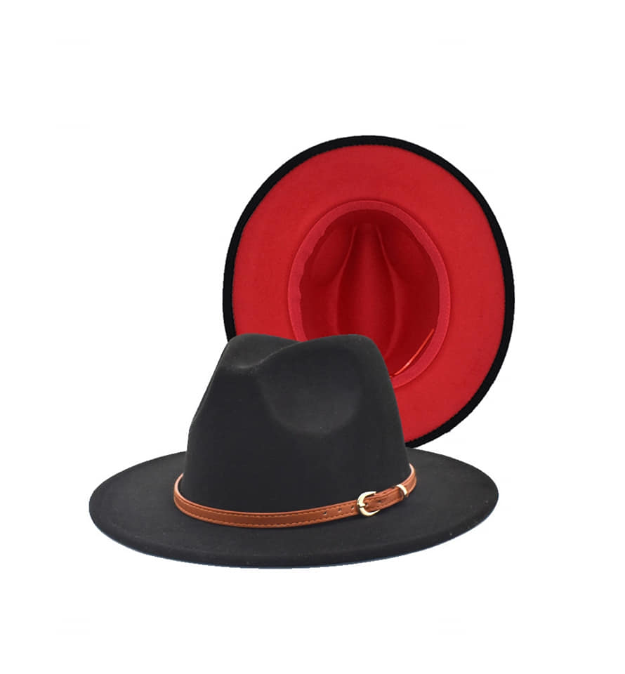WIDE BRIM FEDORA HATS