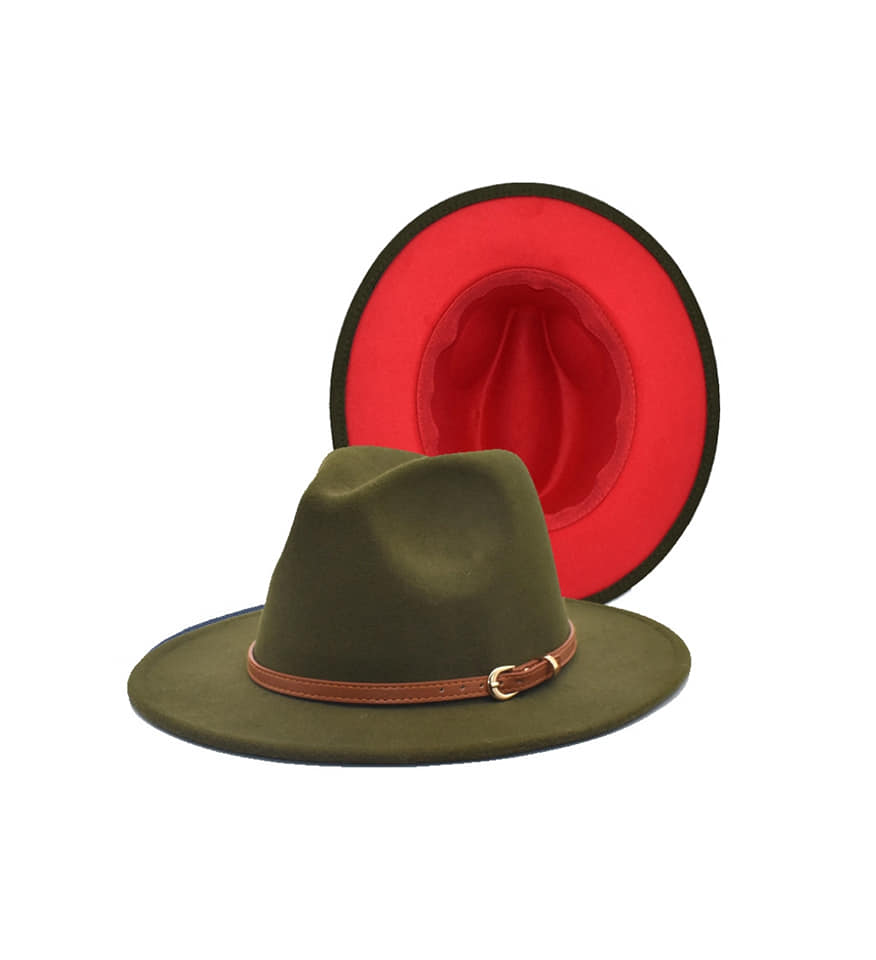 WIDE BRIM FEDORA HATS