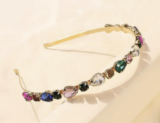 GOLD MULTI-COLOR HEADBAND