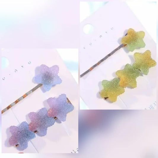 CANDY STAR/LOVE FASHION HAIR CLIPS