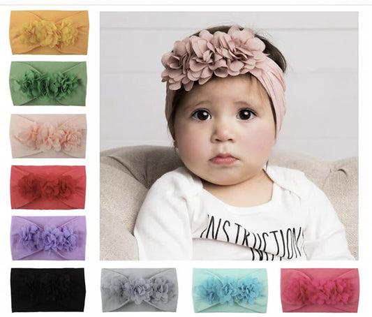 SOLID COLOR FASHION TURBANS