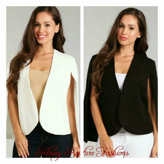 CAPE BLAZER