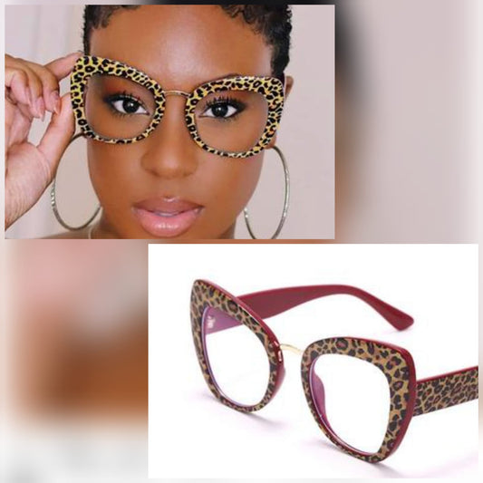CHEETAH PRINT FASHION SHADES