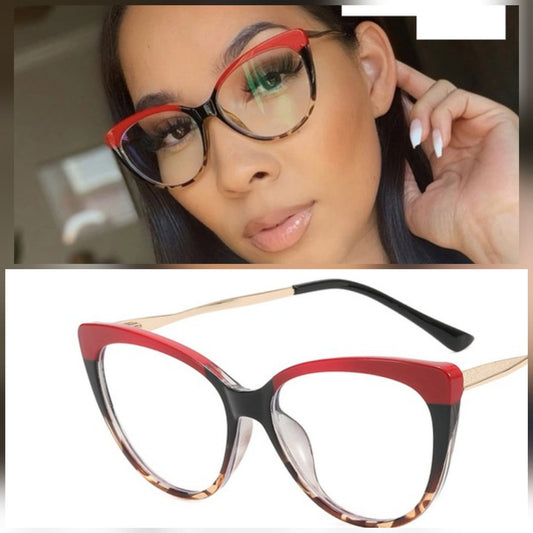 COLOR MATCHING CATEYE SUNGLASSES