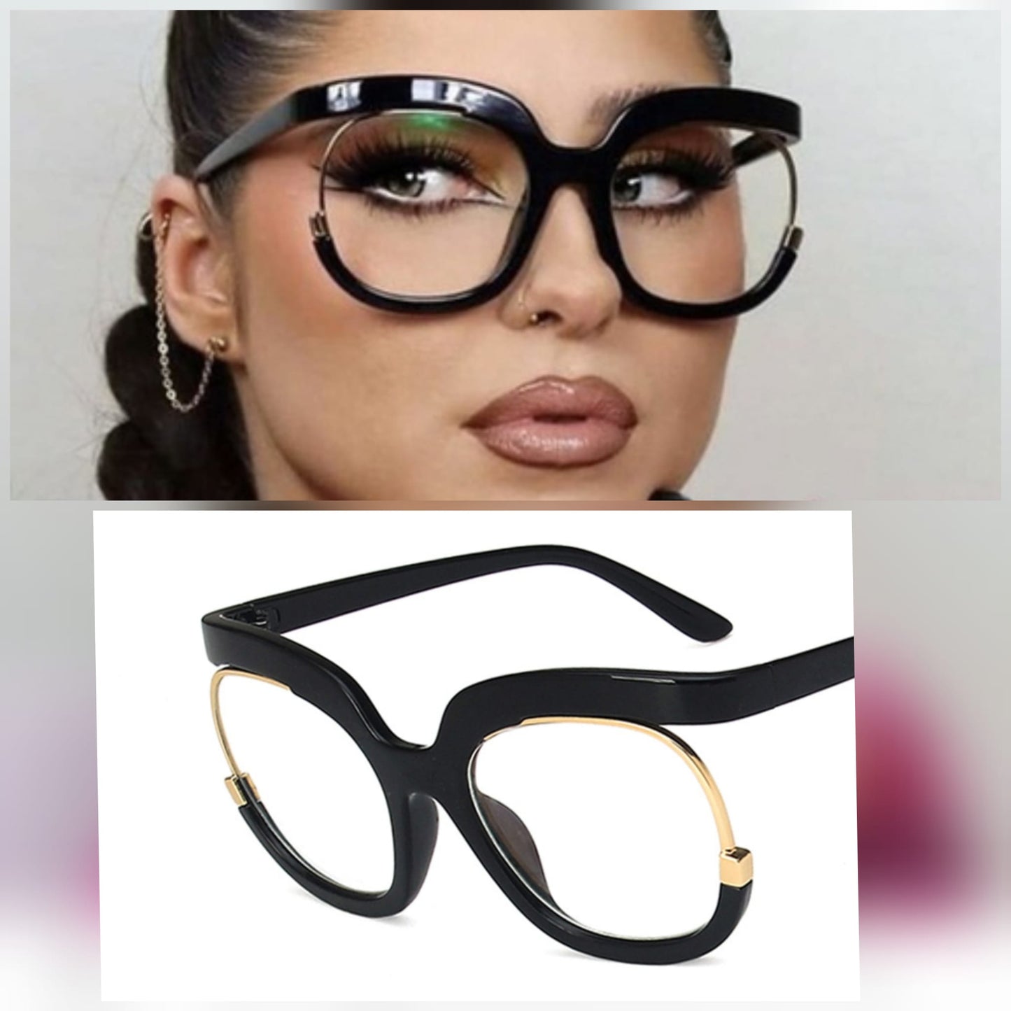 LARGE FRAME OWL GLASSES