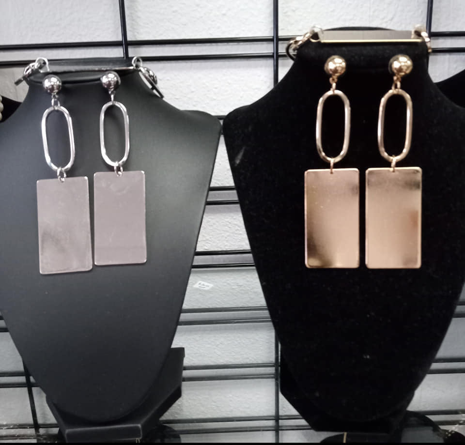ID LINK BRACELET & EARRING SET