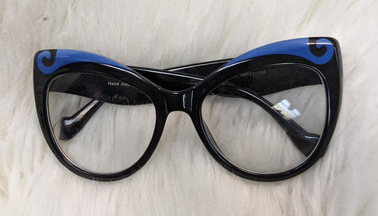 BLUE & BLACK SUNGLASSES