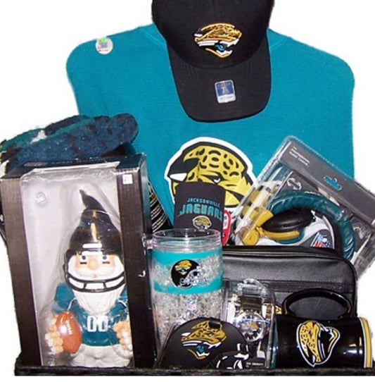 JACKSONVILLE JAGUARS MEN'S SPORTS GIFT BASKET