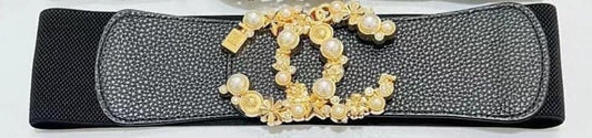 DESIGNER INSPIRED PEARL BELT (CC)