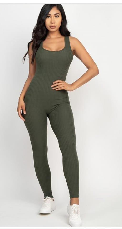 RIBBED SCOOP NECK BODYCON JUMPER