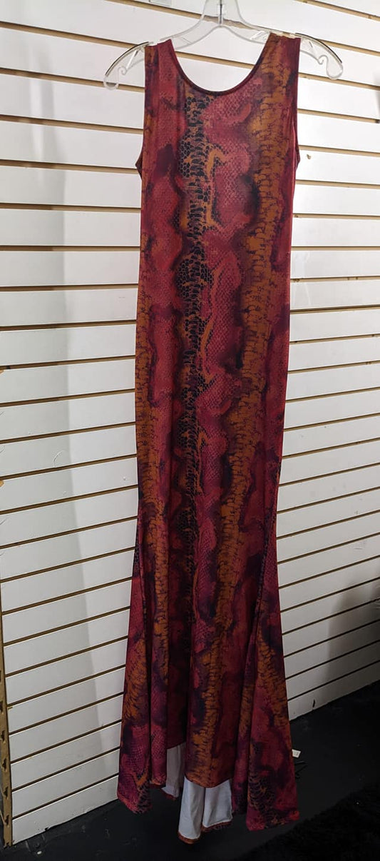 PYTHON MAXI DRESS