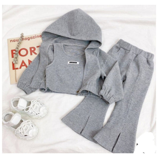 3-PIECE FLARED PANT SET