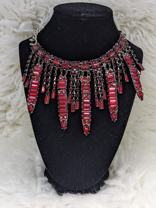 RUBY WATERFALL NECKLACE