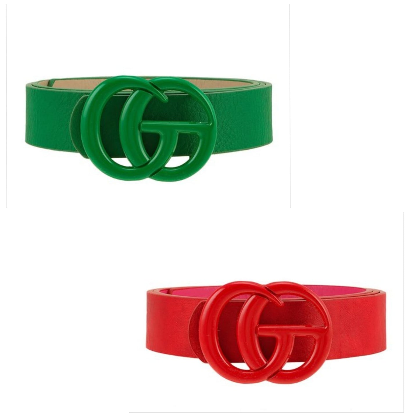 DESIGNER INSPIRED GG BELTS