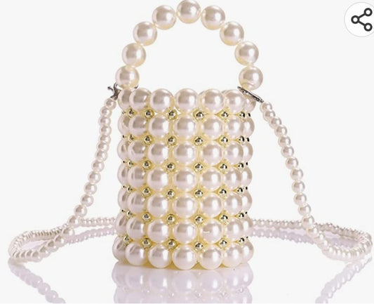 PEARL BUCKET BAG