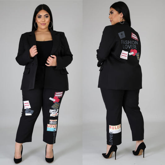 FASHION LOVER BLAZER SET