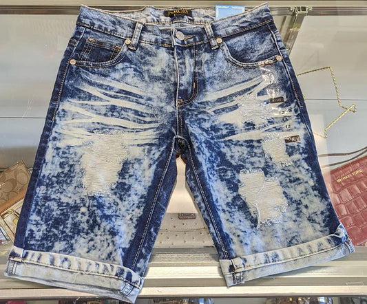 SHREDDED DENIM SHORTS (GIRLS)