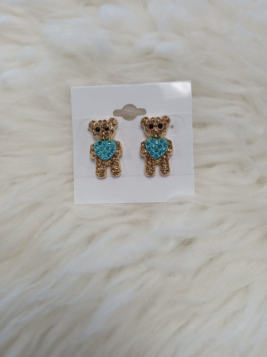 TEDDY BEAR EARRINGS