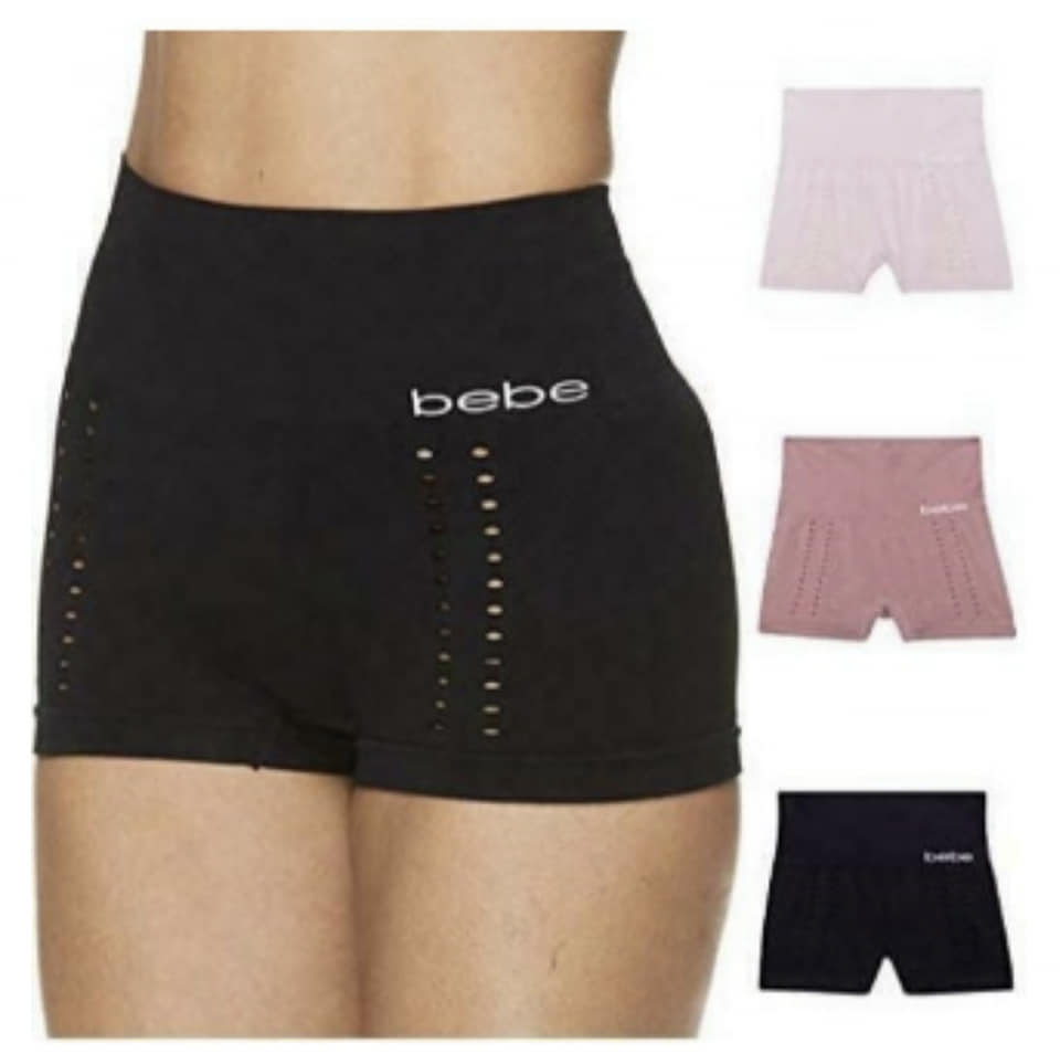 BEBE SEAMLESS SHAPING BOY SHORTS