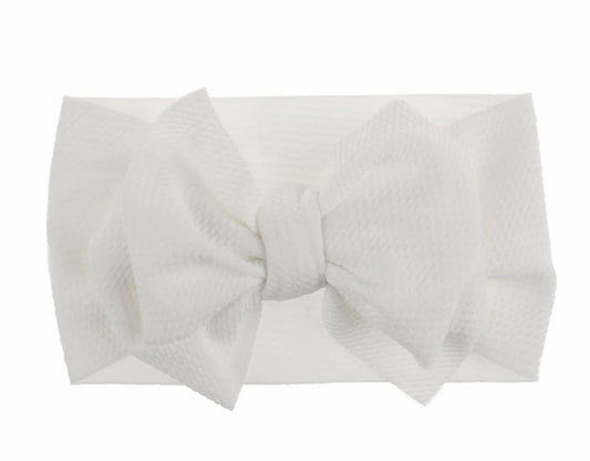 HEAD WRAP WITH FRONT BOW