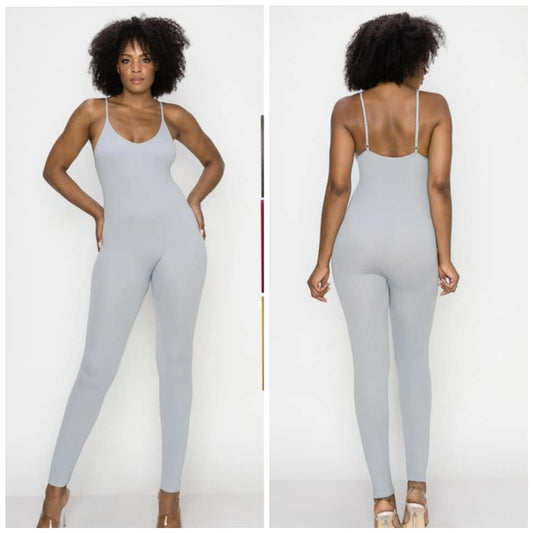 SPAGHETTI STRAP JUMPSUIT