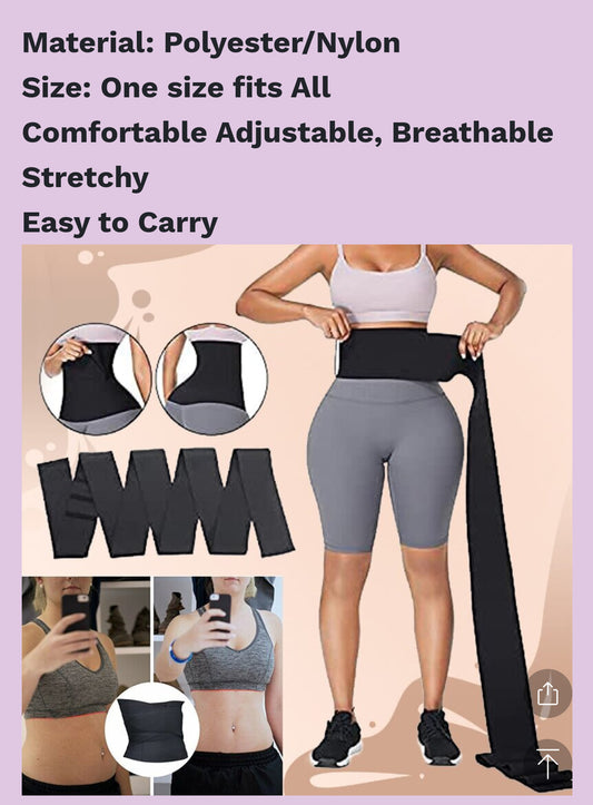 SNATCH ME UP BANDAGE WAIST WRAP